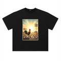 Heavyweight Drop Shoulder Cotton T-Shirt